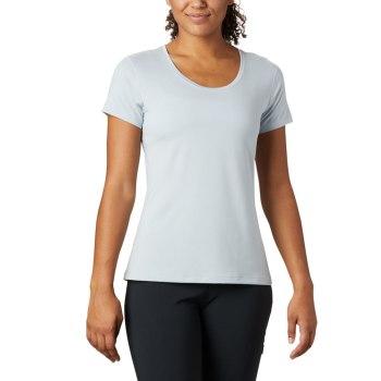 Columbia T-Shirt Dames, Malvern Cove Short Sleeve Grijs, 37FAOKHDW